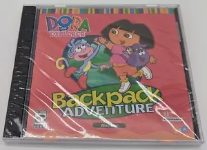 NIB Dora the Explorer: Backpack Adventure (Windows/Mac, 2002)-New Sealed - Imagen 1 de 2