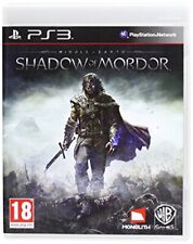 Playstation 3 Middle-Earth: Shadow Of Mordor GAME NEW