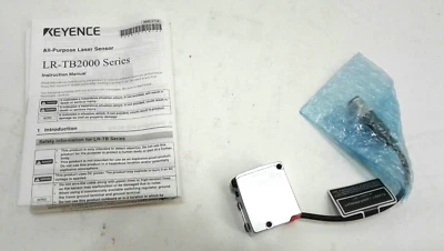 Keyence LR-TB2000CL All Purpose 2m Laser Sensor Class 1 Cable With Connector M12 - Image 1 of 4