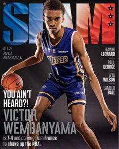Revista Slam #1 de noviembre de 2022 selección del draft de la NBA Victor Wembanyama-SA Spurs - Imagen 1 de 1