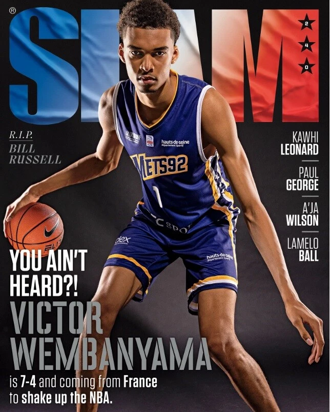 November 2022 Slam Magazine #1 NBA Draft Pick Victor Wembanyama-SA Spurs - Image 1 of 1