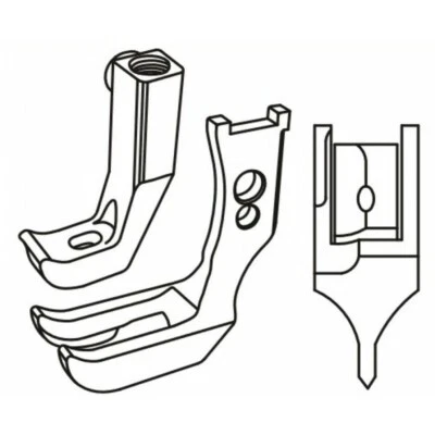 KH335TG - PIPING FOOT SET - PFAFF 145, 335, 345,1245 - CHOOSE SIZE - Image 1 of 4