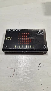 Sony UX 90 Type II Cassette Tapes High Bias New Sealed - Picture 1 of 2