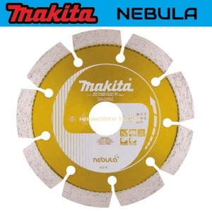 "Disco de corte de oro nebulosa hoja de diamante Makita 115 mm para ladrillo de piedra de mampostería 4,5" - Imagen 1 de 14