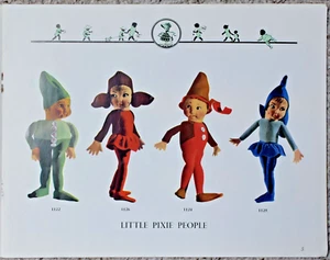 RARE NORAH WELLINGS FAMILY ARCHIVE VINTAGE DOLL CATALOGUE BOOK c1950 - Picture 1 of 10