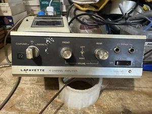 Lafayette Stereo 4 channel amplifier Model SQA-50 Mono & Stereo Modes Vintage - Picture 1 of 5