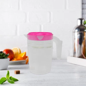 2 Pcs Cold Water Bottle Pitcher Beverage with Lid Kettle Machine - Picture 1 of 12