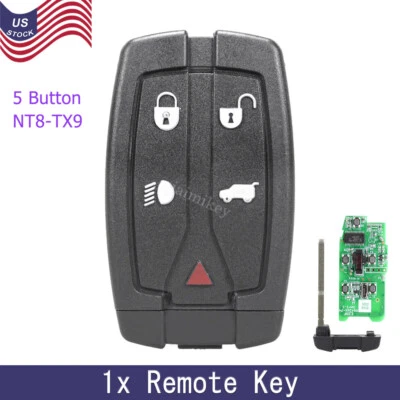 Llavero de coche remoto inteligente 5B para Land Rover LR2 2008 2009 2010 2011 2012 NT8-TX9 Foto 1 de 4
