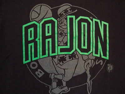 Camiseta Majestuosa NBA Boston Celtics Fanático del Baloncesto Nacional Rajon Rondo #9 S Foto 1 de 4