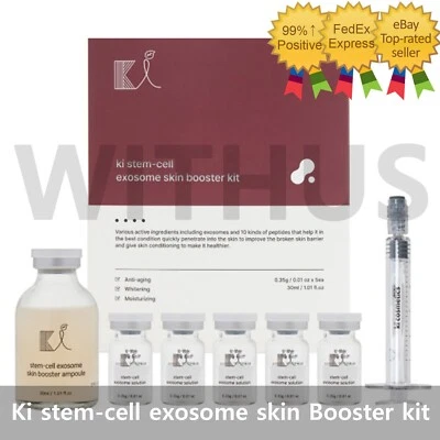 Ki stem-cell exosome skin Booster kit Anti-aging K-Beauty / 2~3day Ship Fedex= - Image 1 of 4