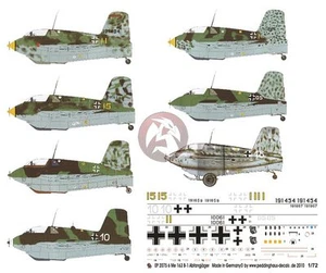 Peddinghaus 1/72 Me 163 B-1 Luftwaffe Standard & Maintenance Markings WWII 2075 - Picture 1 of 1