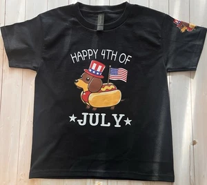 New Kids Custom Made 4th Of July, Black Crewneck,T-Shirt,X-Small,Unisex - Picture 1 of 6