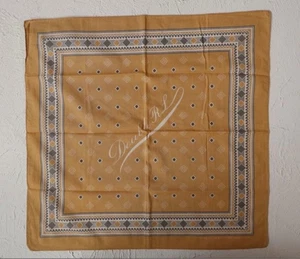 RRL Ralph Lauren Diamond Printed Cotton Bandana Scarf Center Logo Casual Neu - Bild 1 von 5