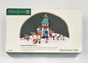 NEU IM KARTON Department 56 Santa’s Peppermint Skating Party 6er Set #56363 Abt. - Bild 1 von 18