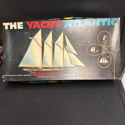 Kit Modelo Vintage Ringo Toy Corp The Yacht "Atlantic" C5000-500 Foto 1 de 4