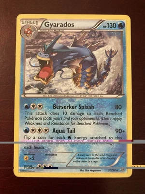 Gyarados 20/98 Ancient Origins Cosmos Holo Rare English 2015 Pokémon TCG Card - Image 1 of 4
