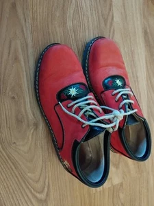 Joseph Shuhmacher Cute Red Smart Shoes UK Size 5 - Picture 1 of 5