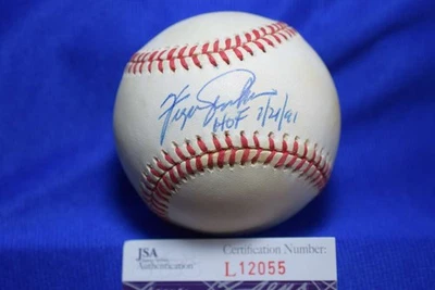 Fergie Jenkins JSA COA Autograph National League ONL Signed Baseball HOF 91 - Image 1 of 2