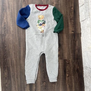 Polo Ralph Lauren Polo Bear 24 Monate Baby Kleinkind Einteiler - Bild 1 von 5