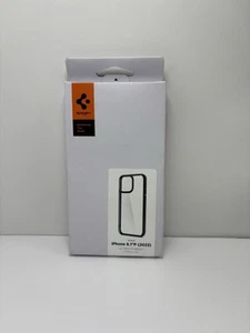 custodia spigen ultra hybrid compatibile con iphone 15 pro nero opaco antiurto - Foto 1 di 4