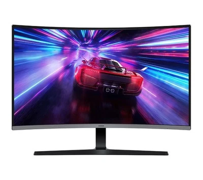 Samsung 32" LCD Full HD Curved Monitor - LS32D396GAUXXU (New) - Image 1 of 3