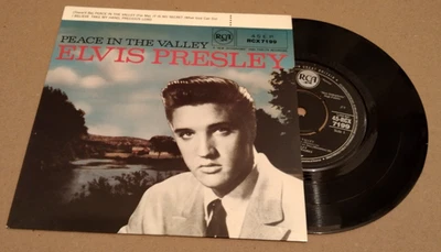 45T EP  Elvis  PRESLEY  "Peace In The Valley " RCX 7199  Neuf/Mint - Photo 1/2