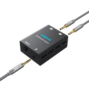 Interruttore Audio 3.5mm Interruttore Bidirezionale, Interruttore Audio Stereo 2 in 1/1 in 2 O... - Foto 1 di 8