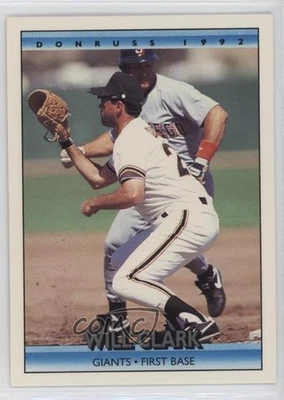 1992 Donruss Will Clark #214 - Image 1 of 2