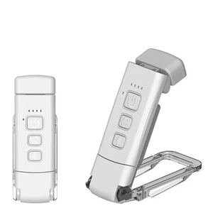 Adjustable Brightness & Angle Mini LED Clip USB Rechargeable Book Reading Light - Photo 1/12