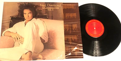 Neil Diamond  Neil Diamond 12 Greatest Hits Vol. II 2  Lp In shrink Vg+ - Image 1 of 4