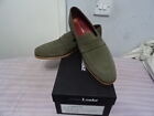 Men's Loake Canden Os Sanddle Olive Suede Loafers Shoes Rrp 245