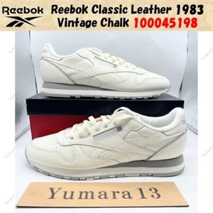 Reebok Classic Leather 1983 Vintage Chalk 100045198 talla para hombre - Imagen 1 de 18