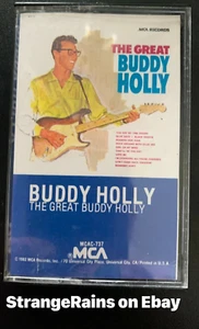 The Great Buddy Holly  - Cassette Tape - PLAY TESTED ~~~~~ SOUNDS GREAT! - Picture 1 of 6
