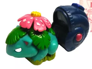 RARO 1999 Pokemon VENUSAUR Burger King Shell Starter Toy Launcher Figura - Imagen 1 de 8