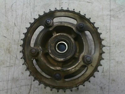 1998-2005 Honda VTR1000F super hawk rear back drive sprocket hub assembly - Image 1 of 4