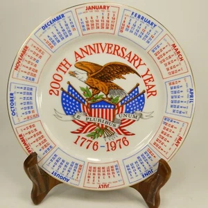 USA 2000th Anniversary Year Commemorative Collector Plate 1776-1976  FGJ9D - Picture 1 of 10