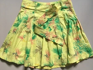 Vintage Baby Phat Pleated Cheerleader Mini Skirt Tie Belt Y2K Girls Size 16 - Picture 1 of 12