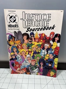 Vtg DC Heroes Justice League Sourcebook Batman Superman Guy Gardner #241 Mayfair - Picture 1 of 15