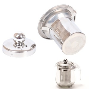 Reusable Stainless Steel Tea Strainer Mesh Infuser Basket Loose Tea Leaf Infuse: