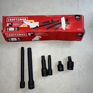 Craftsman 6 PcImpact Accessory Drive Tool Set 3/8" + 1/2" DR CMMT15358 MISSING 2 - Picture 1 of 3