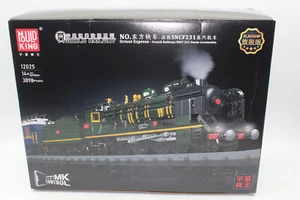 OO Mould King 12025 Orient Express Dampflokomotive Zug Klemmbausteine NEU OVP - Bild 1 von 11