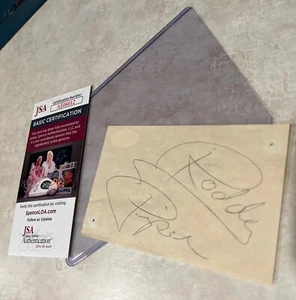 🔥Hot Rod Rowdy Roddy Piper WWF WWE Hand Signed Cut JSA Autograph Auto Cert COA - Picture 1 of 5