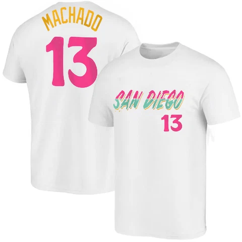 NEW BASEBALL T-SHIRT 2022 - Manny Machado San Diego Padres Baseball Player Tee Cover