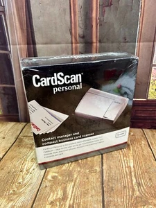 NEW Sealed CardScan Personal Compact Business Card Scanner & Contact Manager - Picture 1 of 8