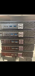JOB LOT - 8 x DELL OPTIPLEX 3040, I3-6TH GEN, 4GB, MFF - NO HDD - Picture 1 of 2