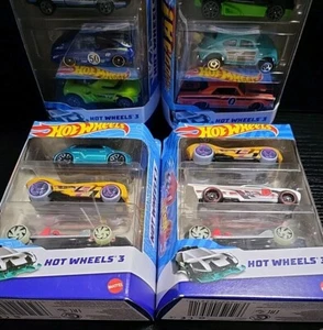 Paquete de 3 Hot Wheels - Hot Wheels 3 - Tiradores aleatorios - ¡Qué oferta! - Imagen 1 de 7
