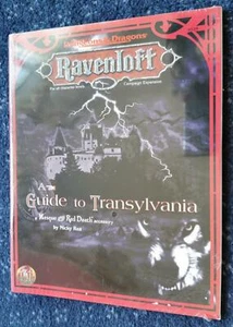 TSR AD&D 1st Edition Ravenloft A Guide to Transylvania # 9529 1996 New & Sealed - Picture 1 of 1