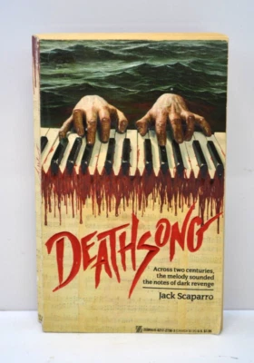 Deathsong by Jack Scapparo (Zebra, 1989) First Printing Vintage PB Horror Foto 1 de 4