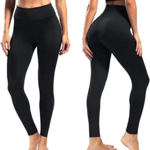 Womens PLUS Size ZENANA Full Ankle Length Leggings Cotton Stretch Pants Yoga - Picture 1 of 1