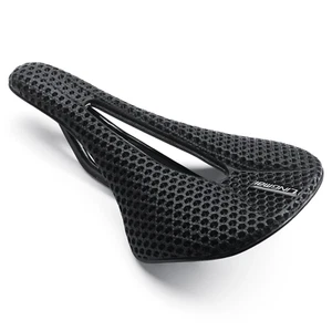 LINGMAI Ultraleichter Vollcarbon 3D-Gedruckter Sattel 162 G Fahrradsitz Rennrad - Bild 1 von 7
